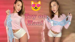 Transparent Lingerie Haul with Stella : Try on Haul