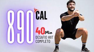 SUPER DESAFIO CARDIO HIIT ( TODOS EM PÉ ) para queimar muita gordura e eliminar barriga