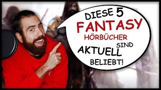 Unsere aktuell 5 beliebtesten FANTASY Hörbücher bei AUDIBLE (deutsch)