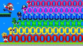 Wonder land: BIG NUMBERS got Super Mario Bros. into Prison Maze Level Up | Game Animation