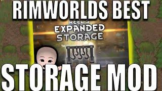Rimworlds BEST Storage Mod!  - Rimworld 1.5 Mod Review