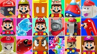 We made 100 Mario Power-ups with LEGO vs GAME