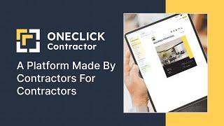 One Click Contractor: Home Remodeling Estimating Software