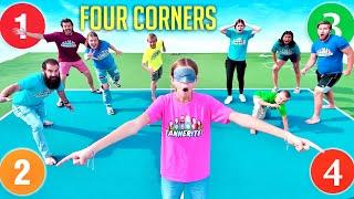 Family Plays Four Corners In Tannerites Backyard!