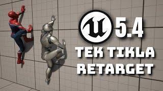 MİXAMO ANİMASYONLARINI KULLANMAK ARTIK ÇOK KOLAY! | Unreal Engine 5.4 Auto Retarget