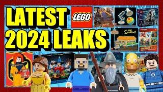 INSANE NEW LEGO LEAKS! Disney, LOTR, Simpsons, Minecraft, Marvel, Ninjago + MORE!