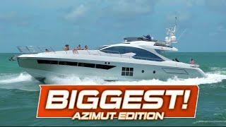 Haulover's Biggest! Azimut Yachts Edition! / Haulover Boats Original