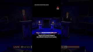 US presidential debate: Kamala Harris and Donald Trump diverge in closing arguments