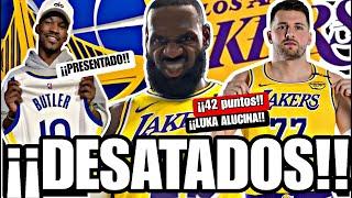  ¡¡¡DAN MIEDO!!!  LEBRON DESATADO!!!  LUKA DONCIC ALUCINA!! | JIMMY BUTLER WARRIORS! | NBA