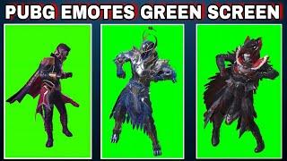 PUBG EMOTES GREEN SCREEN | BEST GREEN SCREEN EMOTES | #pubgmobile