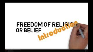 1. Introduction to Freedom of Religion or Belief