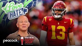 Berry's post draft QB Love/Hate: Williams, Penix Jr. | Fantasy Football Happy Hour | NFL on NBC