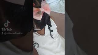 Ester Sofia TikTok baby hair/ TikTok penteados de criança.