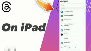 How to Fix threads On iPad