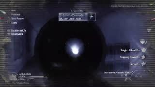 MW2 Quick Scoping 9 kills to win the match