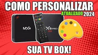 DOWNLOAD + INSTALAÇÃO ATV LAUNCHER - COMO PERSONALIZAR A TELA INICIAL DA MXQ ATUALIZADO 2024!