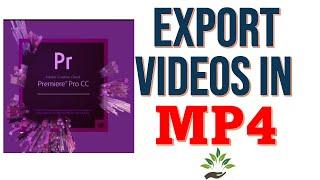 How to Export a Video in MP4 from Adobe Premiere Pro 2022