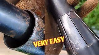 Cara Buat Reducer pipa paling mudah || How to make Reducer Pipe