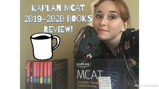 REVIEW of the Kaplan 2019-2020 MCAT Books!