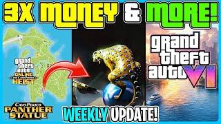 CAYO PERICO PANTHER STATUE & GTA 6 RELEASE INFO & MORE! GTA 5 ONLINE WEEKLY UPDATE!