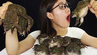 ASMR steamed frogs with calabash ( Live Frog sashimi ) Part 2 | Chén ASMR