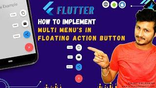 Flutter Expandable FAB menu |  Speed Dial package | floating action button | Flutter Tutorial