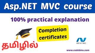 Asp.Net MVC full course for beginners|complete MVC course in tamil|MVC tutorial in Tamil|Codebinx