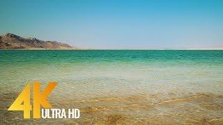 3HRS Serenity of the Dead Sea, Israel - 4K Nature Relax Video with Gentle Sea Sounds