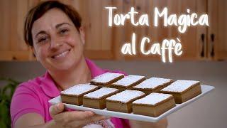 Magic coffee cake - easy recipe homemade by Benedetta