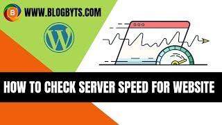 How To Check Server Speed For Website? How to choose web hosting providers?