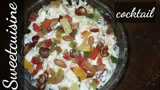 Delicious and Creamy: Pakistani Fruit Chaat Recipe #creamy #delicious