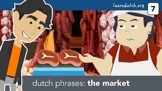 Learn Dutch phrases | buying food - using numbers and plural nouns