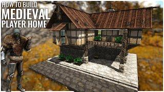 ARK: How to Build a Medieval Player Home - Tutorial