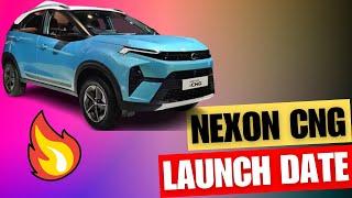 Tata Nexon CNG Spied  | Almost On The Verge  Of Launch 