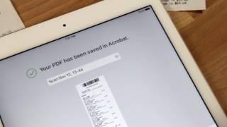 Adobe Acrobat Reader Mobile: Scan Receipts | Adobe Acrobat