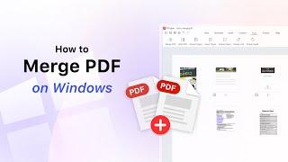 How to Merge PDF on Windows?