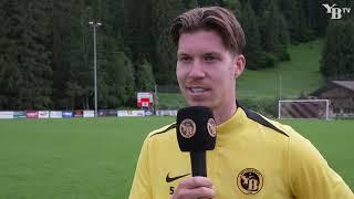 Cedric Itten im Interview nach dem Testspielsieg gegen Xamax