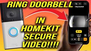 How To Get your RING Doorbell into Apple HomeKit Secure Video! - Scrypted #HKSV #homekit #ring