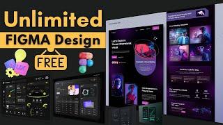 Figma UX Or UI Template | Get Unlimited Free Figma UI Kit For Website Template, Free Figma Templates