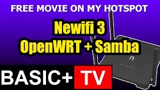 Newifi 3 OpenWRT + Samba - Movie Network Shared