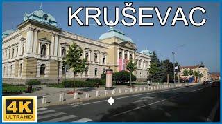 [4K] Kruševac - SerbiaWalking Tour - City Centre