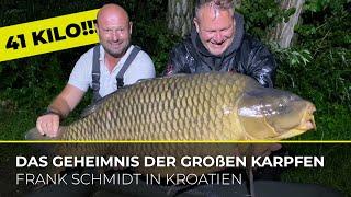 41 Kilo MONSTER | XXL-Karpfen-Geheimnisse mit Frank & Nico Schmidt | Angeln in Kroatien