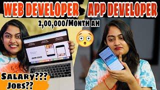 App Developement vs Web DEVELOPMENT???(தமிழ்)Which has more earning scope?