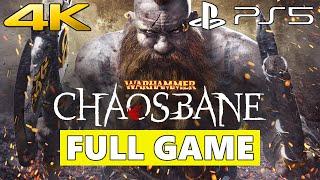 Warhammer: Chaosbane Full Walkthrough Gameplay - No Commentary 4K (PS5 Longplay)