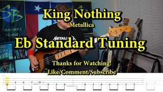King Nothing - Metallica (Bass Cover with Tabs)