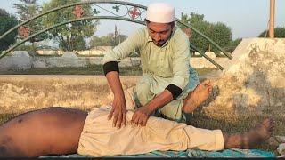 ASMR II Full Body Massage by baba MANi l Head Back Neck and leg Massage #asmr