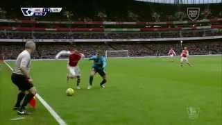 Alex Oxlade-Chamberlain skills vs Stoke City - HD