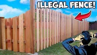 Neighbor Built Fence Through My Garden to Steal my Property! r/EntitledPeople