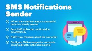 CS-Cart SMS Notifications Sender