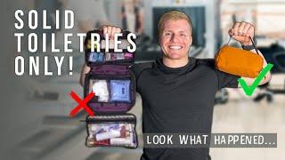 I Replaced All My Liquid Toiletries (TSA Liquid Rule Hacks)